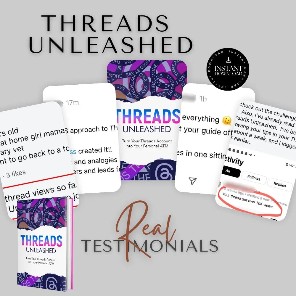 Threads Unleashed Gold Branding Media