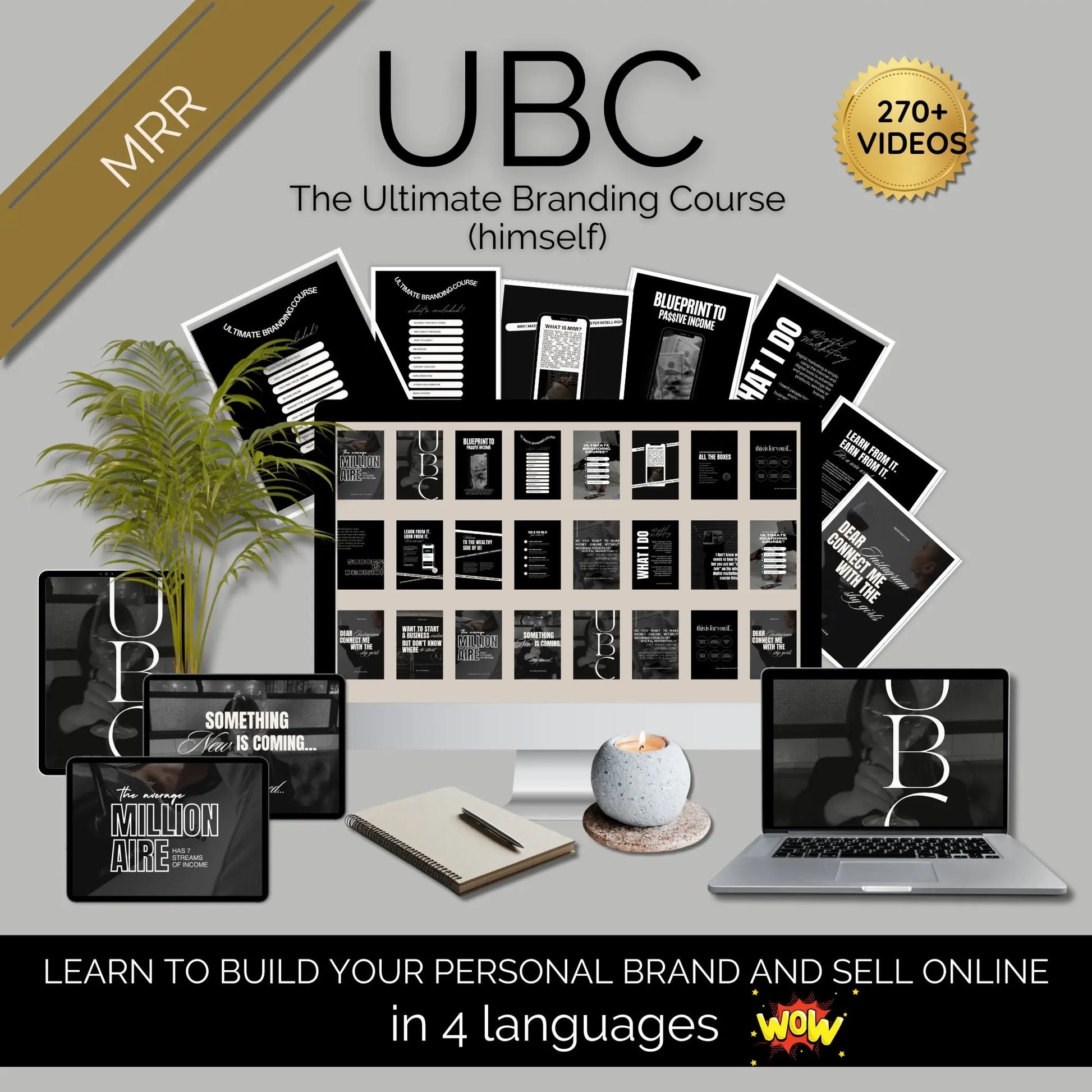 UBC - The Ultimate Branding Course | MRR Gold Branding Media